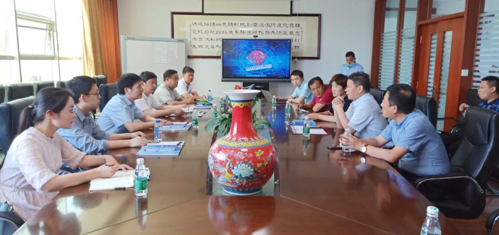 莱州工作组调研山东悦龙橡塑公司项目情况并召开座谈会